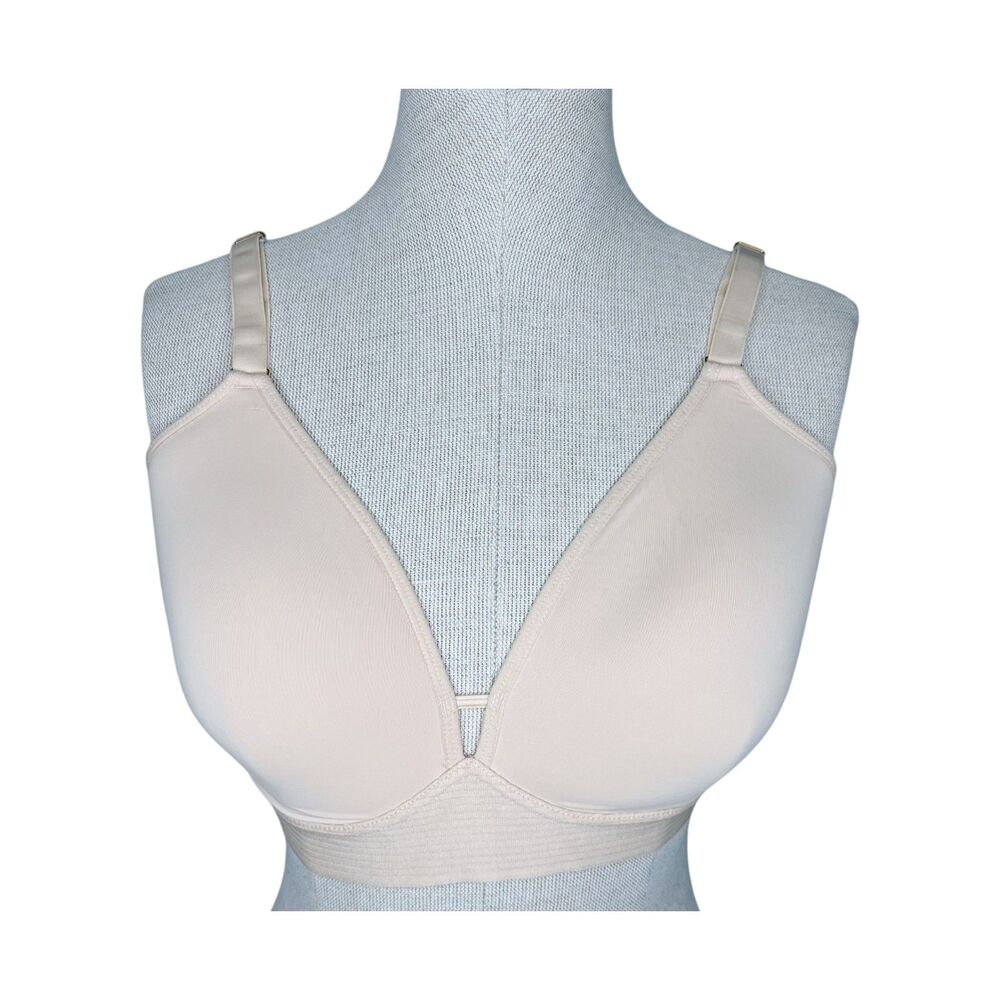 LIVELY The Spacer T-Shirt Bra sz 36D * No Wire Toasted Almond Soft Cup Wireless